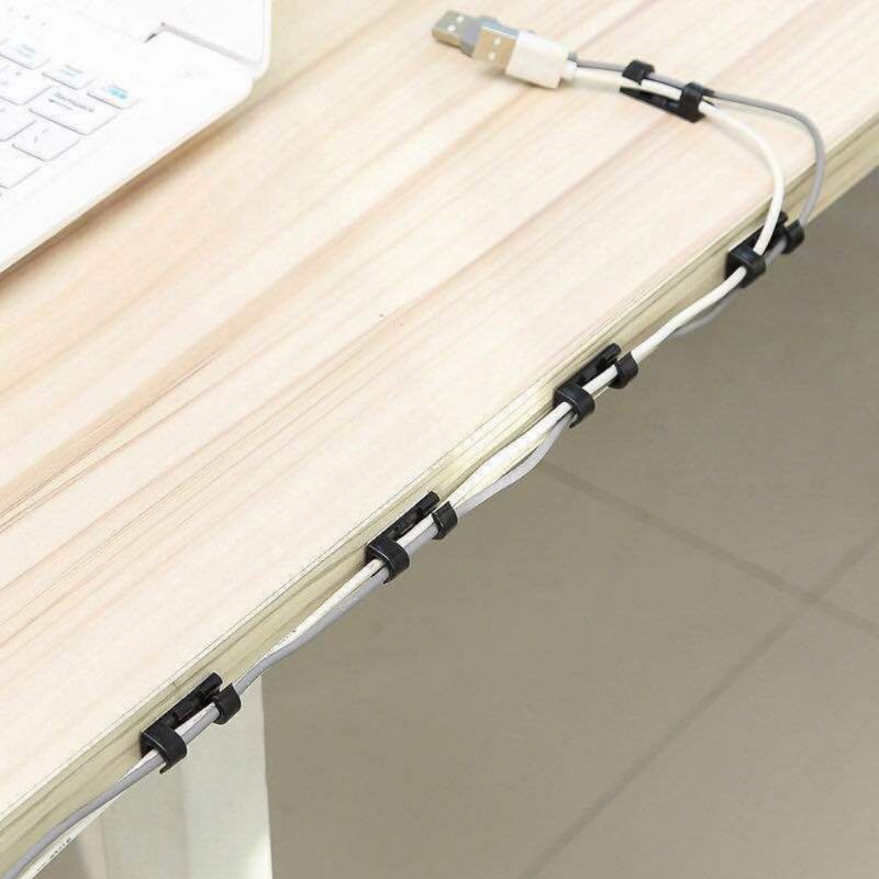 Pengikat Kabel Perapih Kabel Klip Kabel Organizer Murah Clip Per Pack