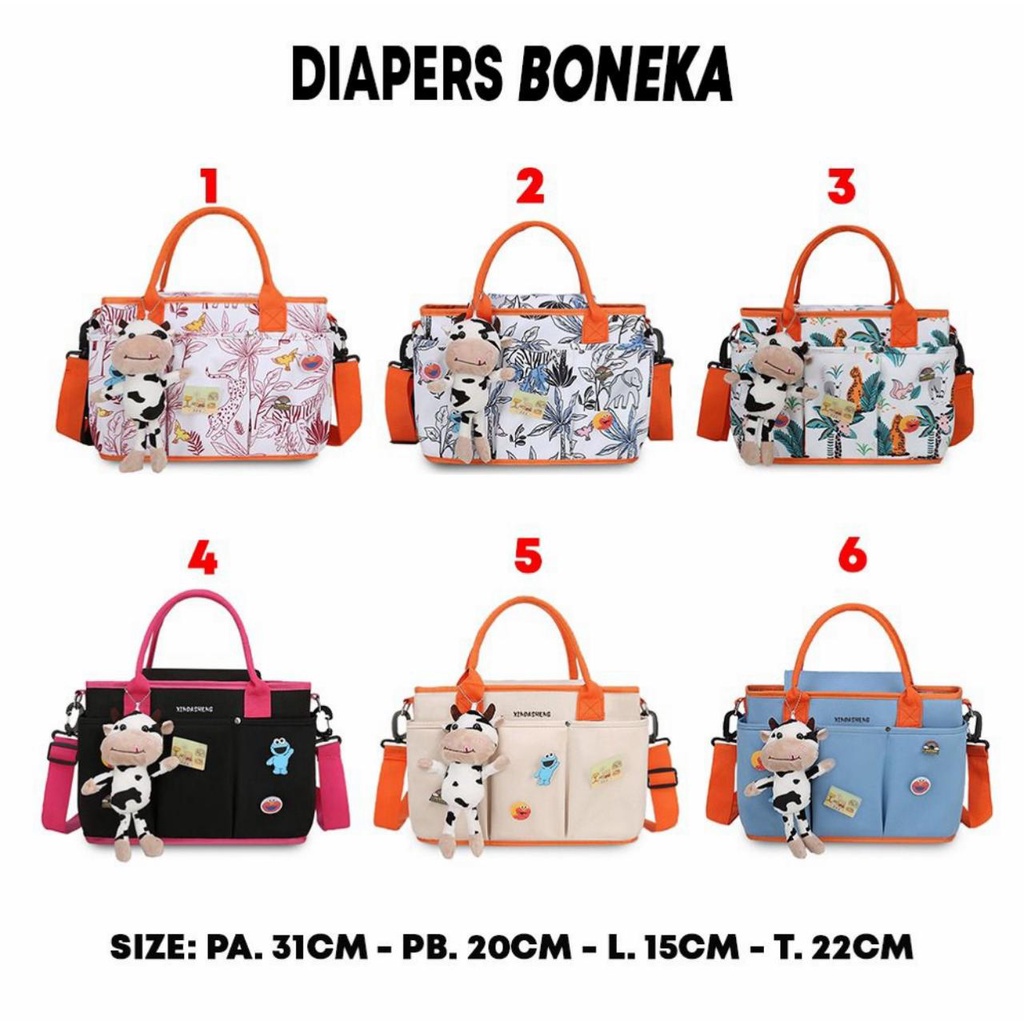 TAS BAYI | Multi-Function Diaper Bag | DIAPER BABY BAG TEBAL PREMIUM SUPER HALUS