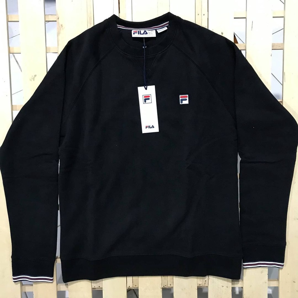 Crewneck Fila Pozzi Black for Men