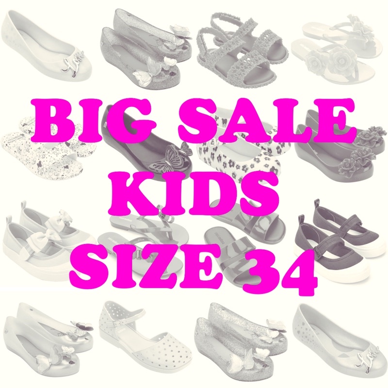 BIG SALE Mini Melissa Inf Kids Size 34