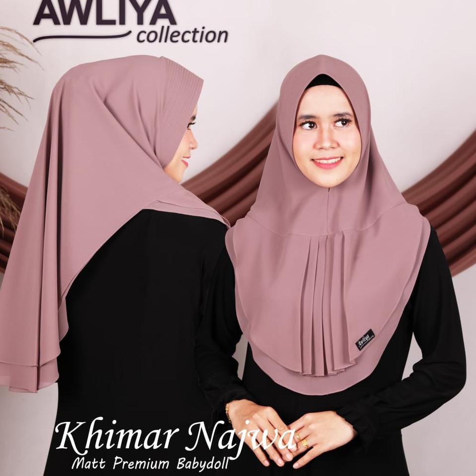 Khimar Najwa merek Awliya –KMI.28My22q