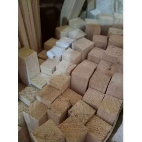 Kayu Balsa Stick 15mm x 15mm x 1meter kayu Gabus untuk Maket kerajinan DIY Craft