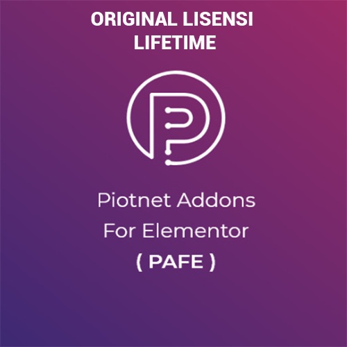 Piotnet Addons For Elementor Lisensi Original Lifetime PAFE