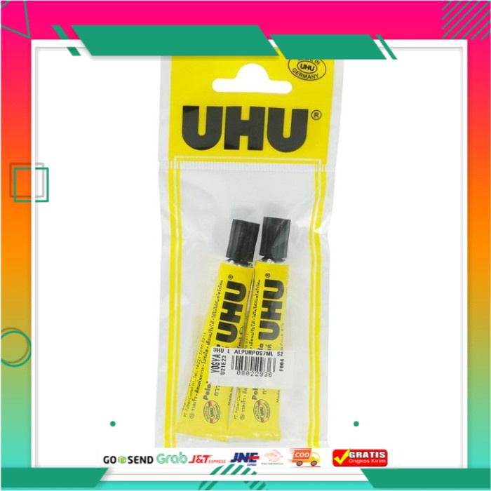 

UHU ALL PURPOSE 7ML SET 2 POUCH