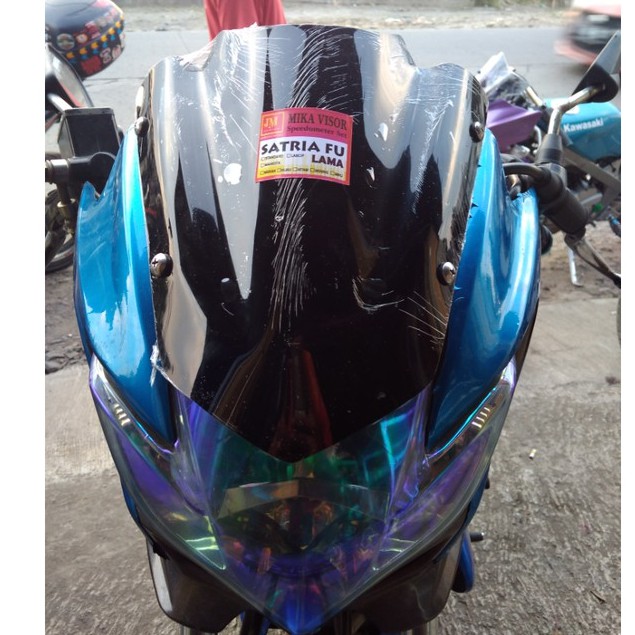 #produkterlaris Visor satria FU Barong/Bima (2009-2013) model sipit mahkota