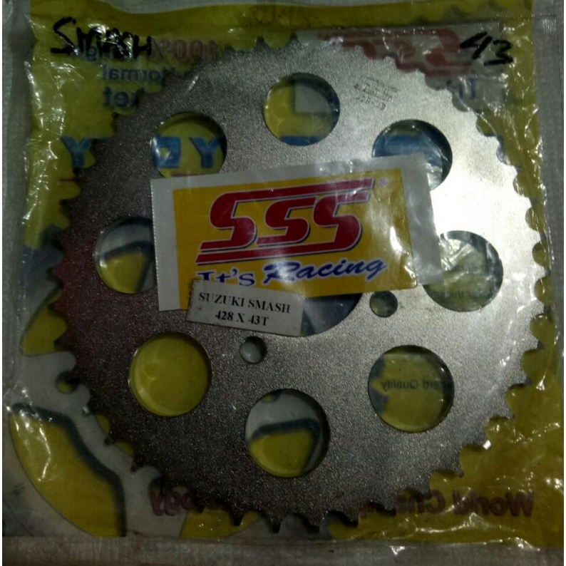 GEAR GIR SSS 428-14 35 37 43 SUZUKI SMASH SHOGUN 125 SATRIA 2T SATRIA FU 150 THAILAND BARONG