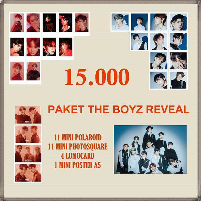 PAKET THE BOYZ REVEAL