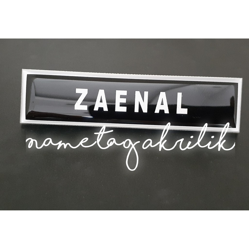 

Nametag, Papan Nama Dada, Peniti