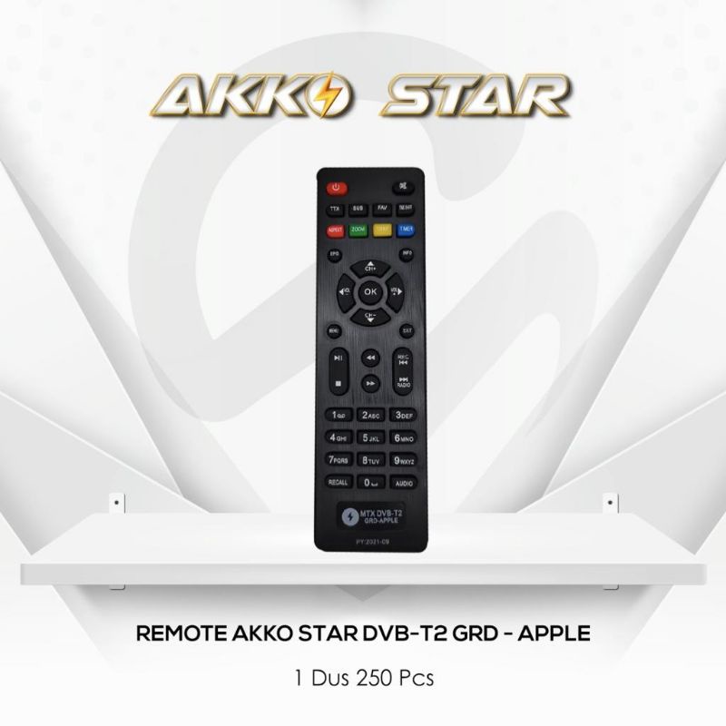 remot STB dvb T2 multi set top box matrix dvb t2 stb matrix apple mtx