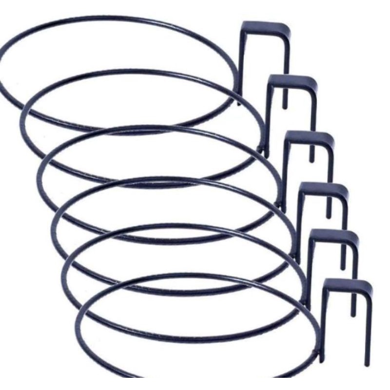 standing besi pot/standing pot bunga pagar