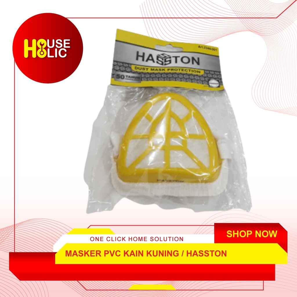 Masker Hidung PVC / Masker Alat Pelindung Pernafasan Hasston 2340-001