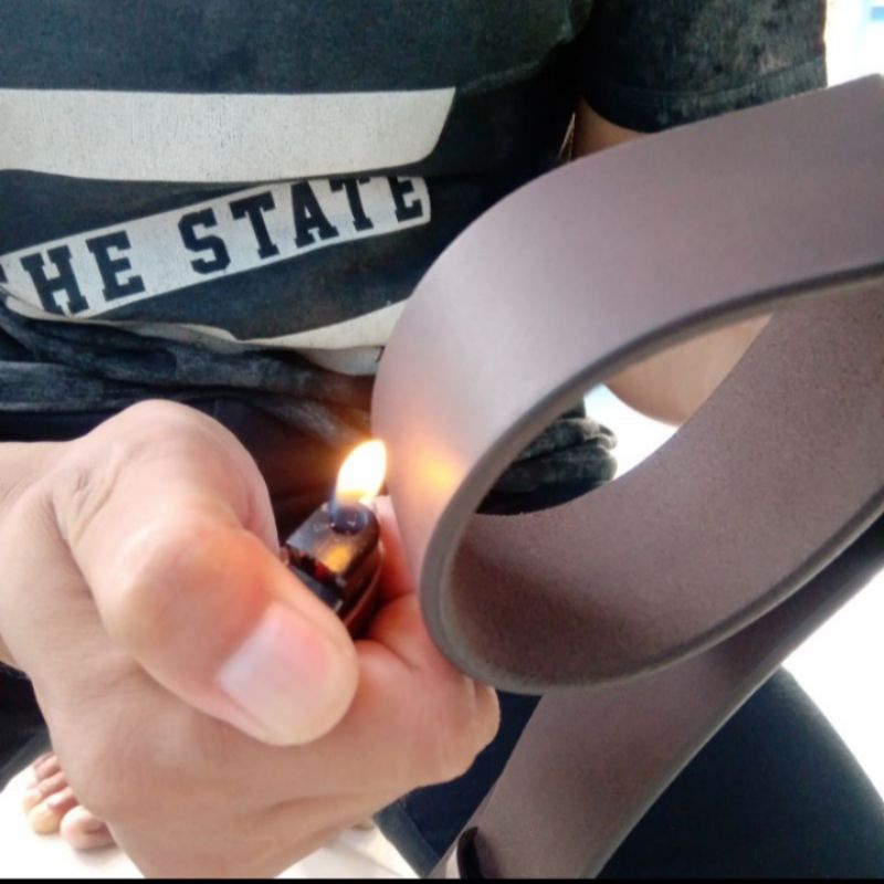Ikat Pinggang Pria Kulit Asli/Sabuk Kulit Pria Dewasa/Gesper Kulit Cowok/Belt Laki-laki Jumbo
