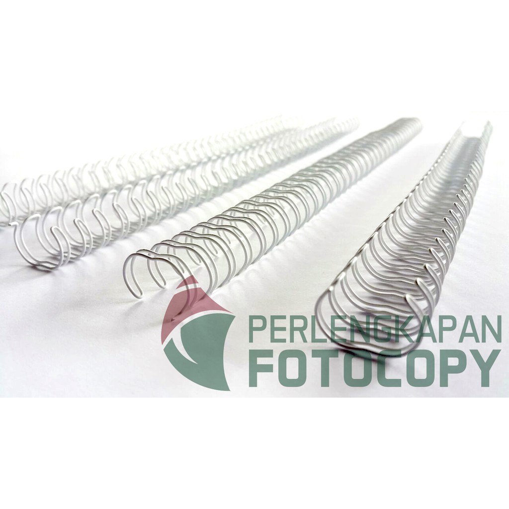 

HJK Spiral Kawat 3:1 F4 - 7/16 Termurah, Hitam/Putih
