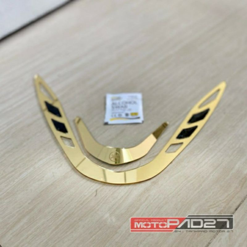 Cover Garnish lampu depan Mio Gear Akrilic Premium