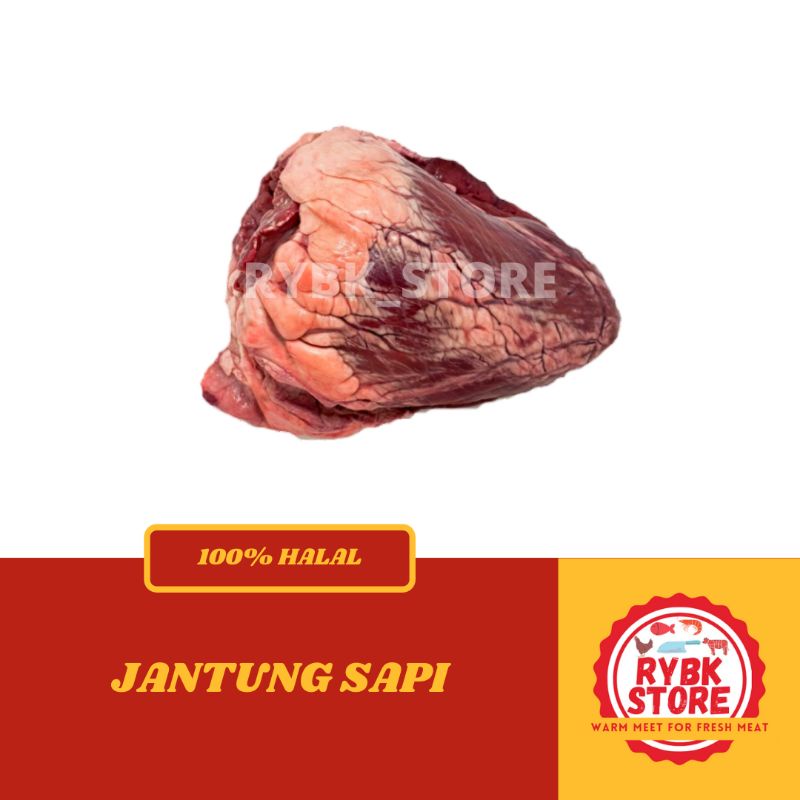 

JANTUNG SAPI / BEEF HEART 1 kg