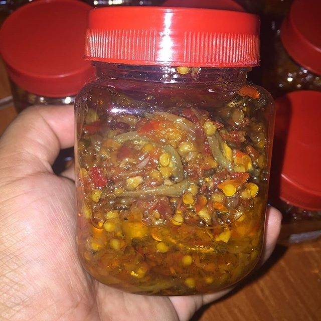 

Sambel teri rumahan pedas