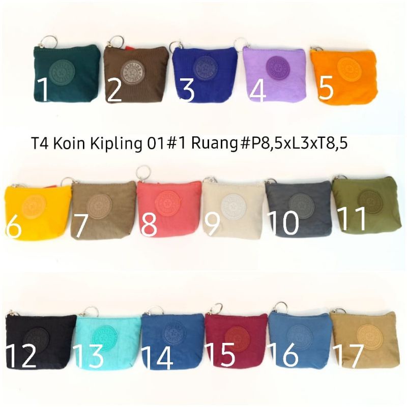 Dompet Kipling 1 Ruang/Dompet mini/Dompet Pasar