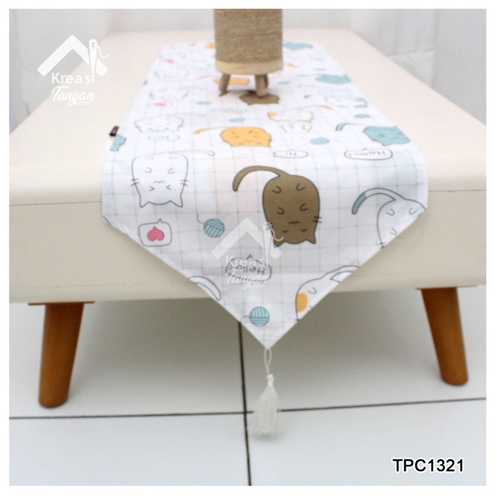 Taplak Meja / Table Runner Ukuran 105x30 - 150x35 TPC1321