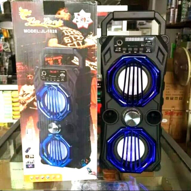 SPEAKER BLUETOOTH MULTIMEDIA JINLONG 1828 + MIC