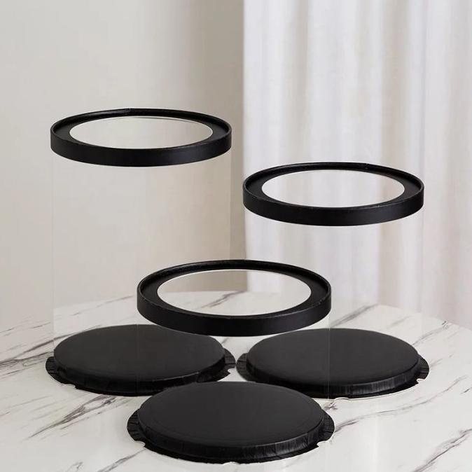 

[COD] KOTAK TRANSPARAN BULAT CAKE BOX MIKA GIFT BOX MIKA ATAP TRANSPARAN [COD]