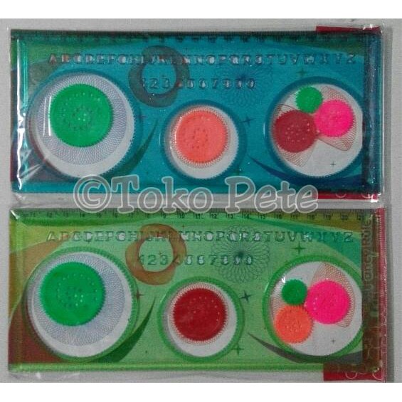

Penggaris Bunga - Spirograph