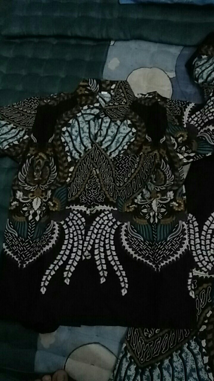 Batik Couple Keluarga Sania Ruffle Ori Ndoro Jowi Dnt Motif Madu Termurah Di Shopee