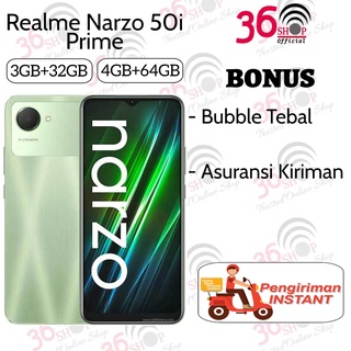 Realme Narzo 50i Prime [3GB+32GB] [4GB+64GB] Garansi Resmi 1 Tahun