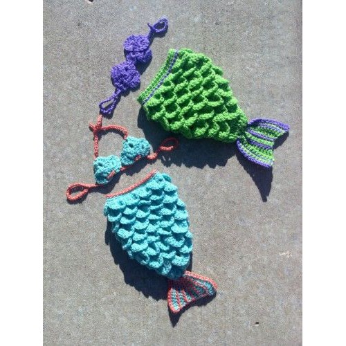 BAJU RAJUT BAYI / COSTUM / PROPERTI FOTOGRAFI / BABY PHOTOSHOOT MERMAID 4