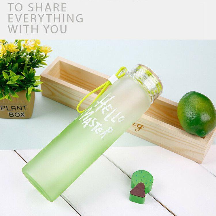 BOTOL MINUM KACA HELLO MASTER 450 ML