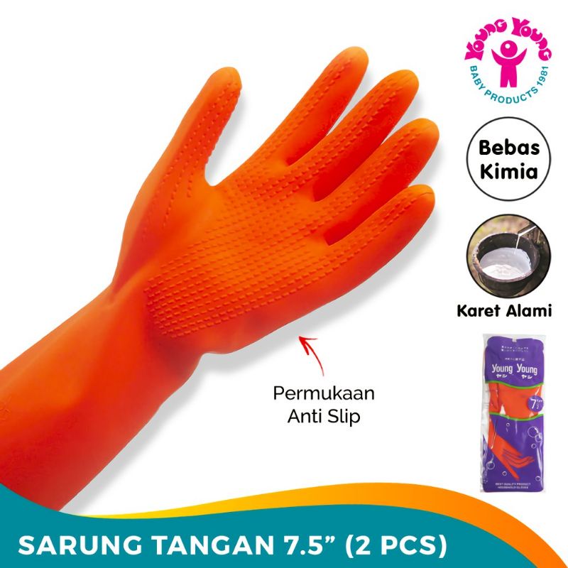 Sarung tangan karet tebal