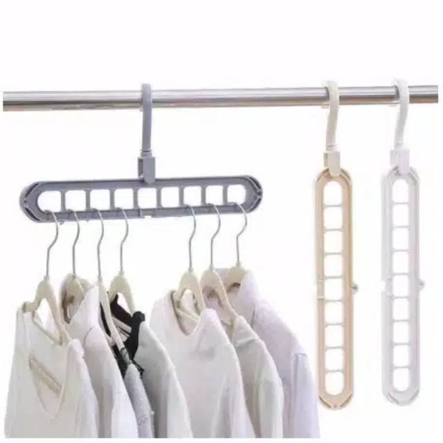  COD HANGER INSTAN GANTUNGAN  BAJU  HANGER MULTIFUNGSI  