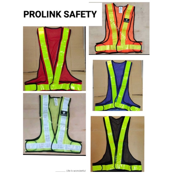 ROMPI SAFETY VEST ANEKA WARNA ALLSIZE