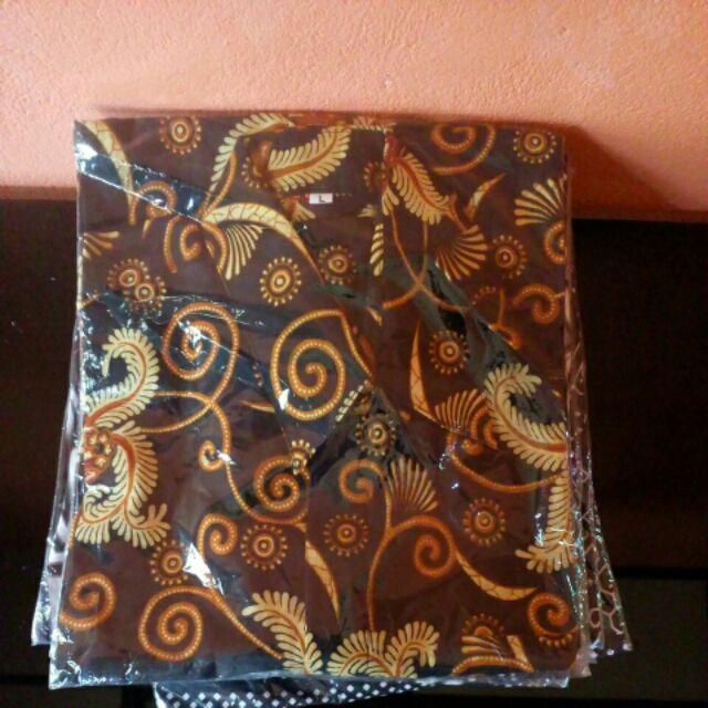 Kemeja Batik Pria/hem Batik Pria/baju Batik Modern Pria Ii Motif Hrs Ii Pbi