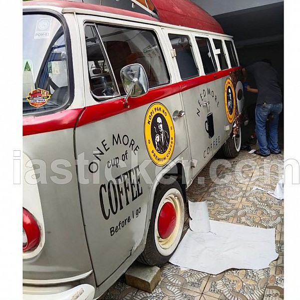 Sticker Mobil Coffee Truck