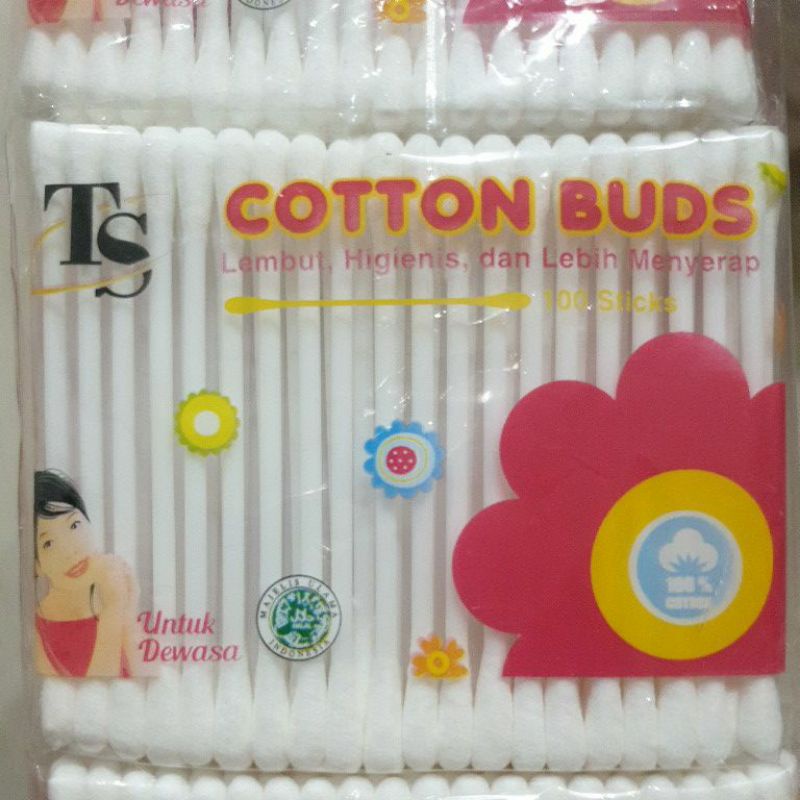 TS cottonbud isi 100