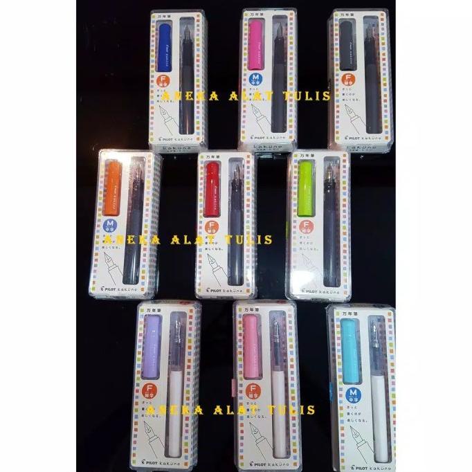 

HOT PROMO PILOT KAKUNO FOUNTAIN PEN / PEN TINTA FKA-1SR