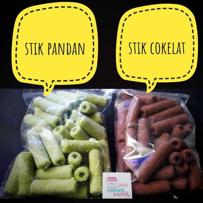 

Stik Coklat | Stik Pandan | 250 gr