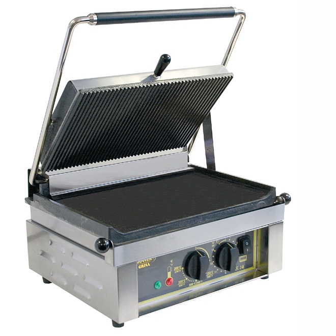 Contact Grill/ Panini Machine/ Sandwich Machine - Roller Grill Panini