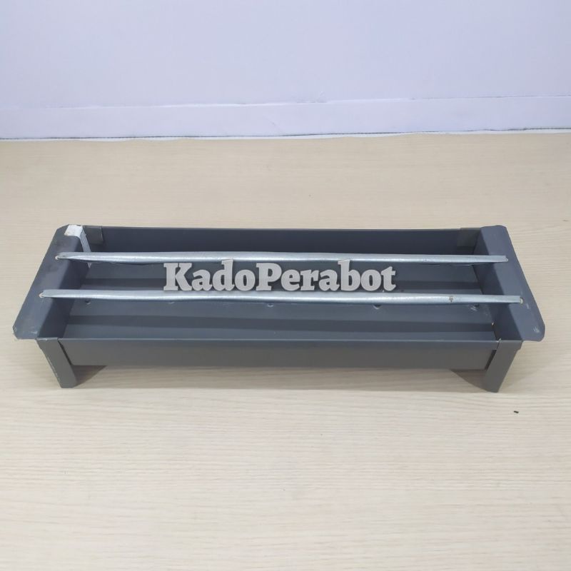 Bakaran sate 37x12 cm - tempat adang bakaran - alat bakaran jagung