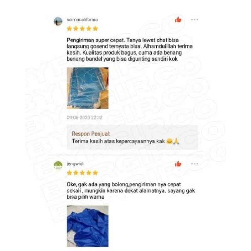 BYRGIR American Drill Reusable Surgical Gown APD Set Baju OKA Katun Operasi Dokter OK Lengan Panjang