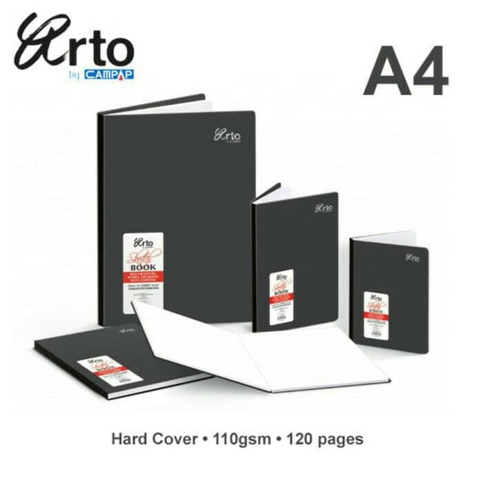 

[Promo] Arto Sketch Book A4 Hard Cover Berkualitas