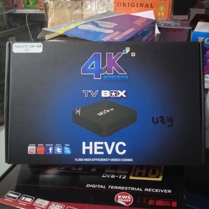 Tv Box android MX Q pro 4k 2gb+16gb fleco