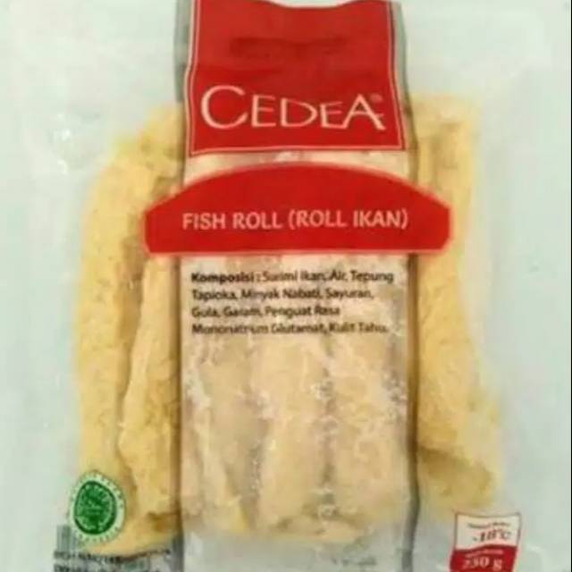 

Cedea fish roll isi 10 pcs 250gram