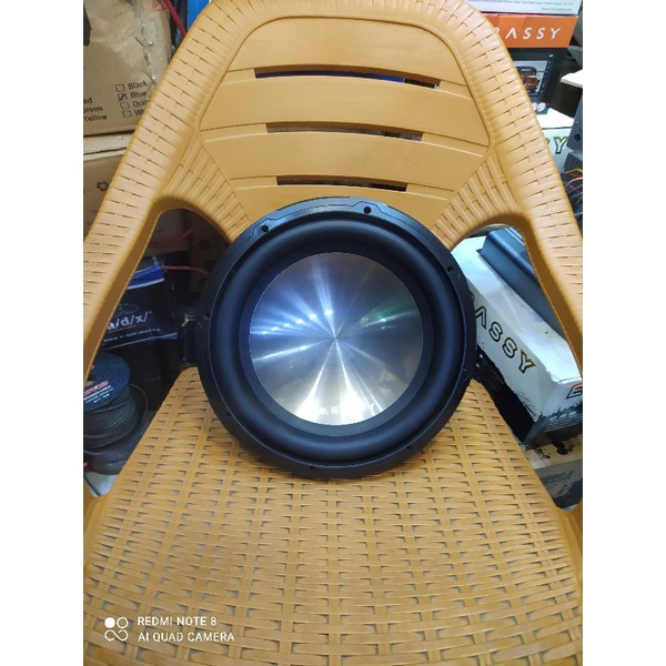 Subwoofer EMBASSY seri EM-200 12inch Doublecoil 400Wat Audio Mobil