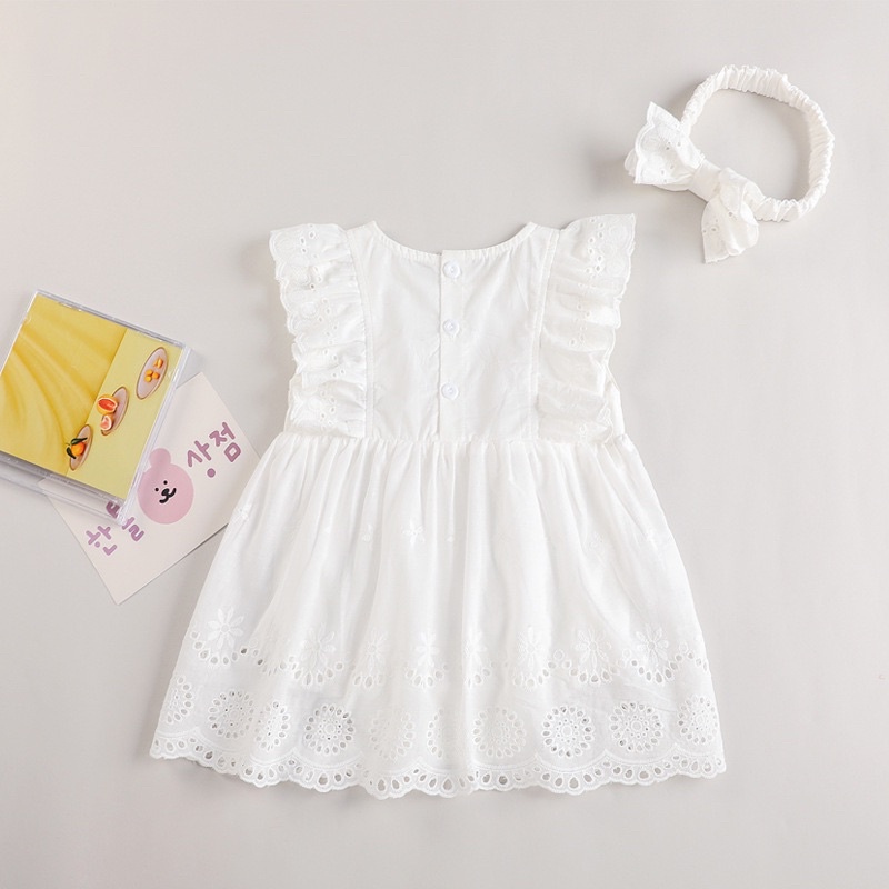 Whity dress bayi perempuan