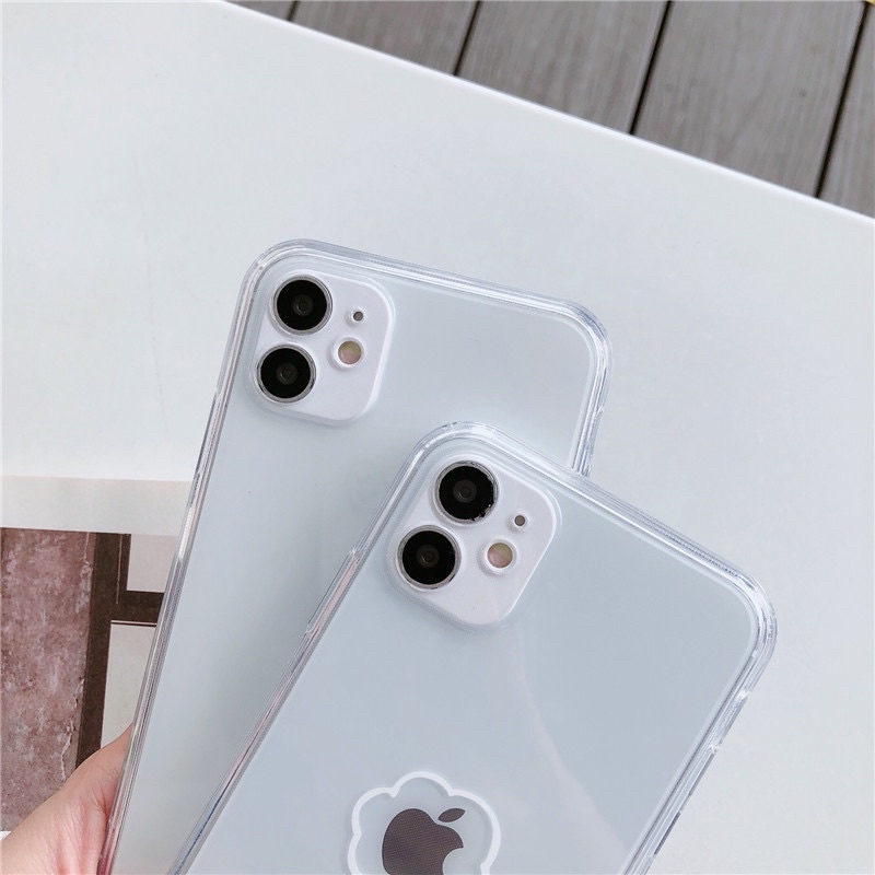 Bubble Bear Transparan Polos Softcase for iphone XS XS Max XR 11 Pro Max 12 Pro Max 13 Pro Max