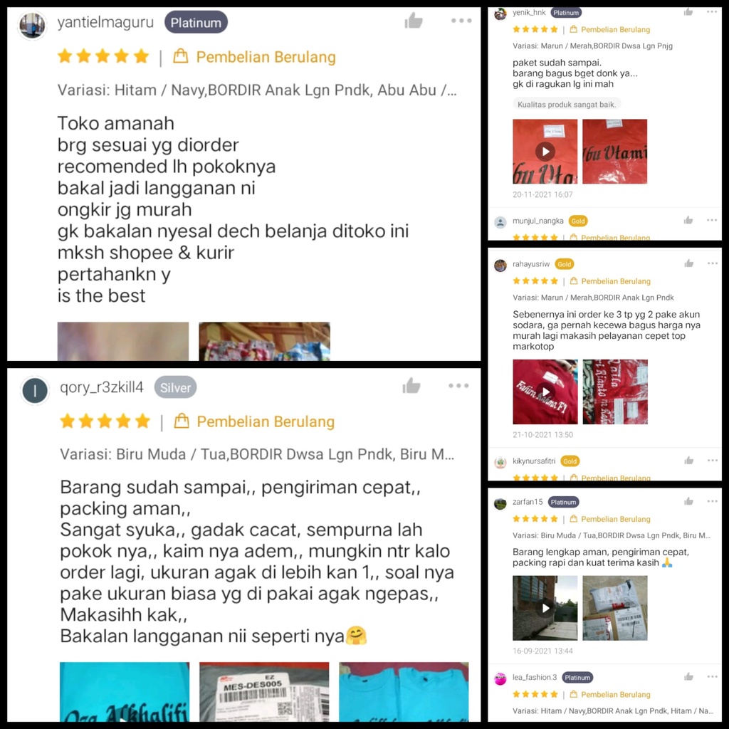 KAOS ANAK FREE BORDIR NAMA SUKA SUKA 0-10 Tahun