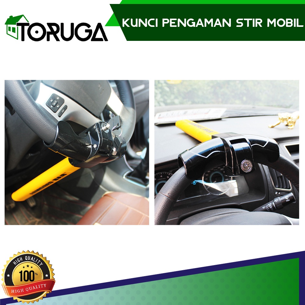 Kunci stir pengaman mobil Kunci Stir ke Dashboard Pengaman Mobil Pelindung Mobil Anti Maling