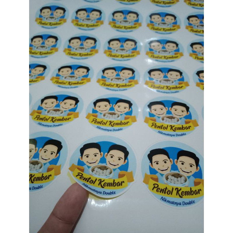 

Stiker Label Produk/ Souvenir (Cutting Counture)