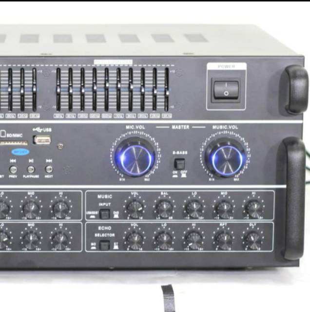 Power ampli bluetooth netstar nsa389 amplifier equalizer nsa 389